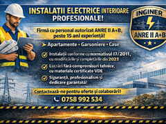 Electrician Aut. ANRE II A+B